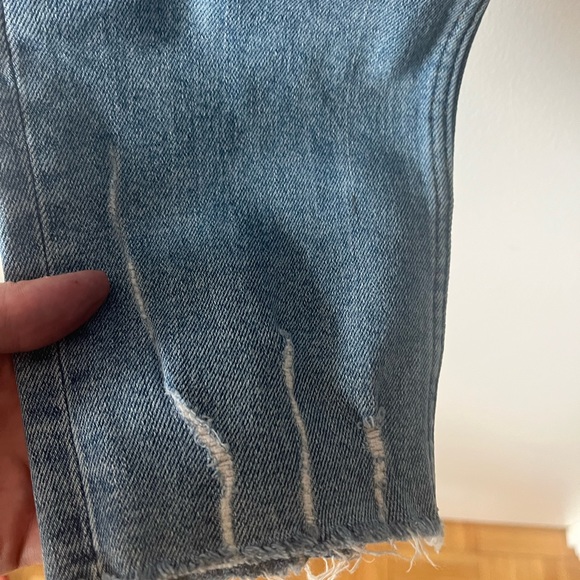 Zara Ankle Embroidered Jeans - Picture 6 of 10